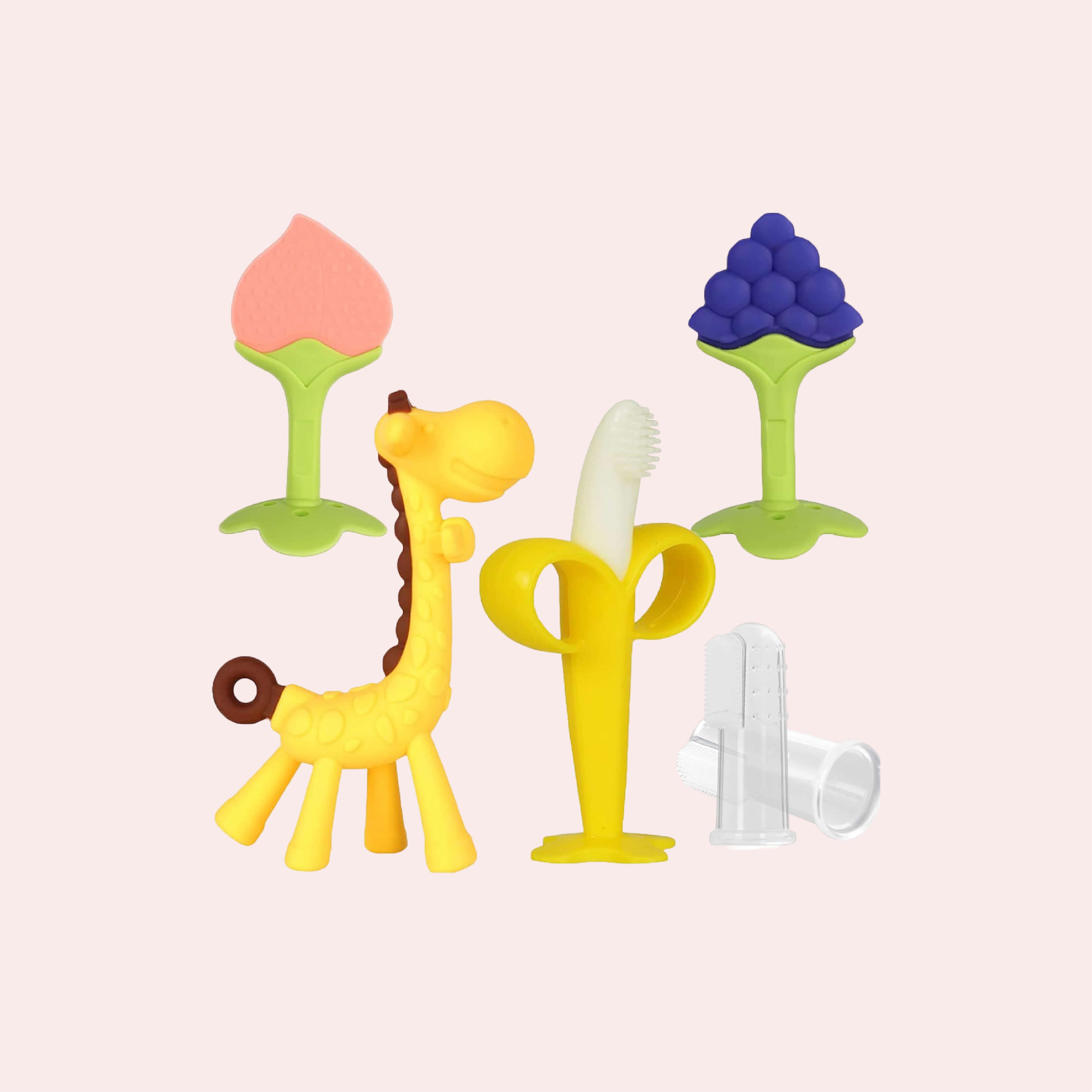 Baby Teething Toys 3-6 Months WEIQUEEN