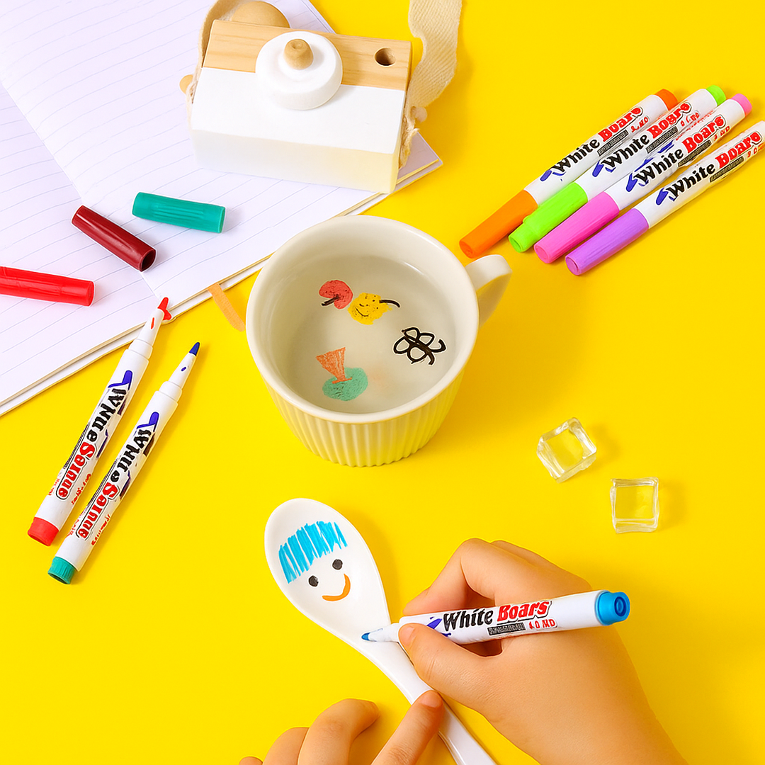 Floating Drawing Magic Markers for Kids – 12-Piece Set