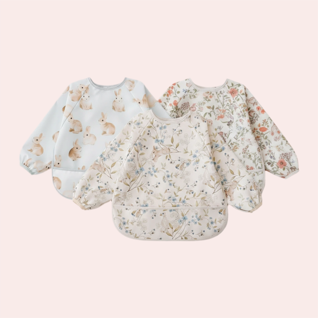 Premium Baby Waterproof Bib-3Pack