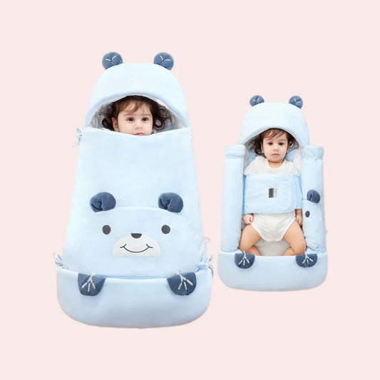 Antibacterial Intelligent Temperature-Sensing Baby Swaddle Blanket
