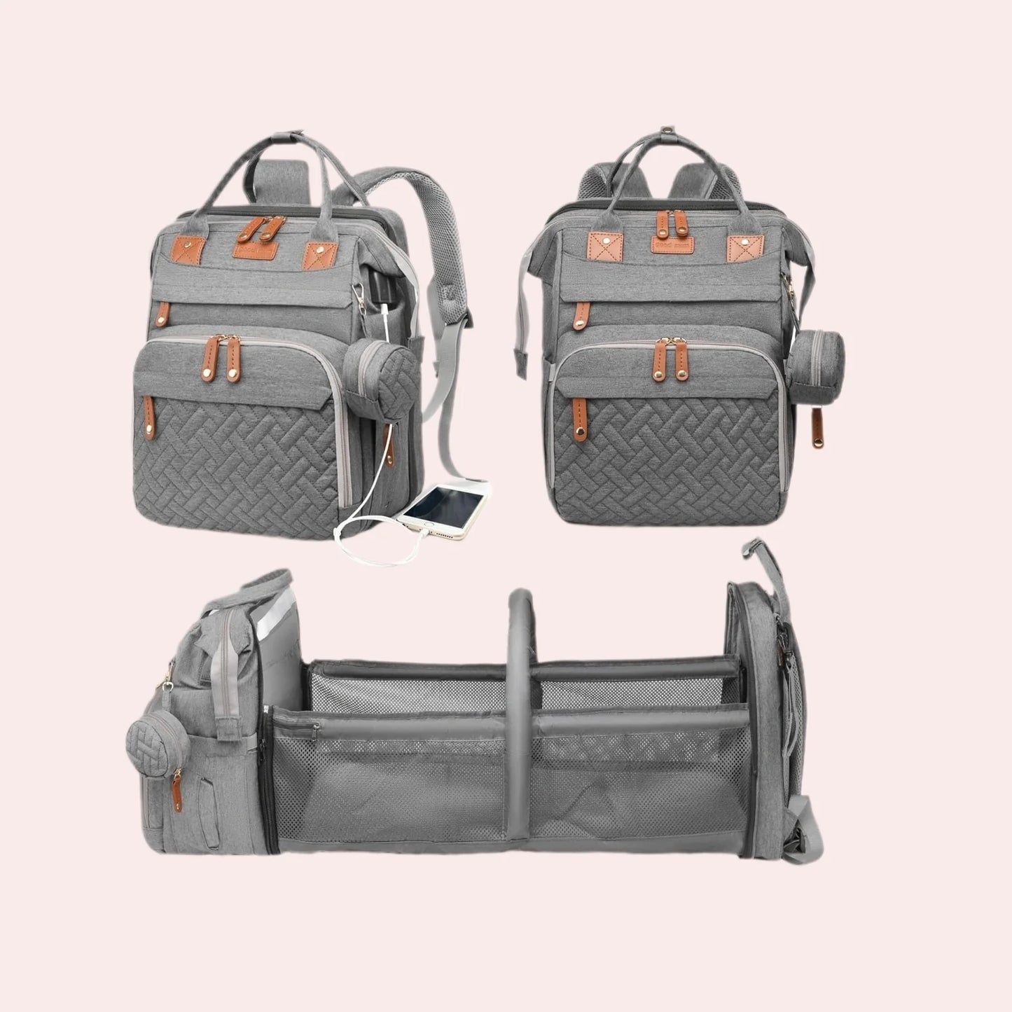Baby Diaper Bags with Changing Station