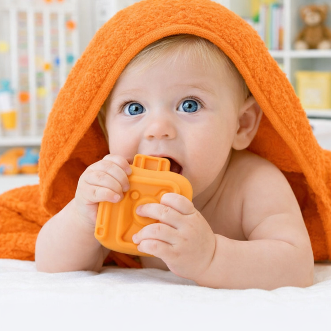 Teething-Friendly Stacking Blocks – Infant Safe Toy