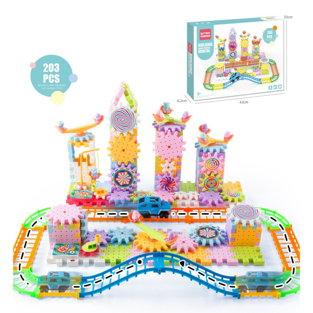 Spinning Building Blocks – Imaginative Play Toy
