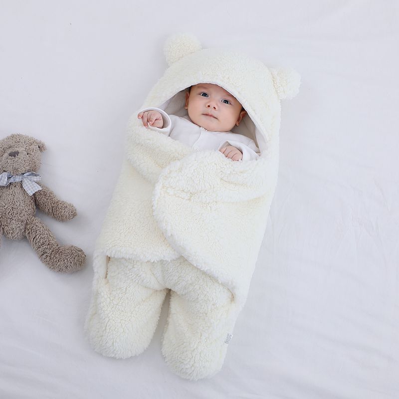 Teddy Fleece Baby Sleeping Bag 0-6 Months