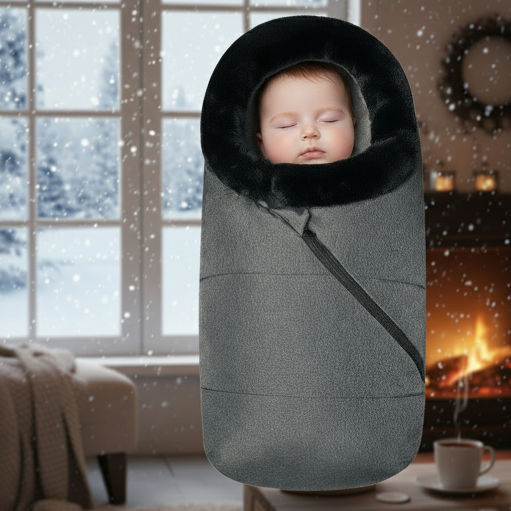 Winter Windproof Extra Warm Baby Sleeping Bag