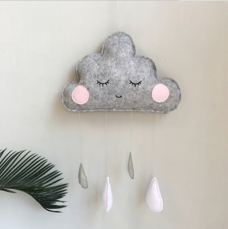 Felt Cloud Hanging Décor