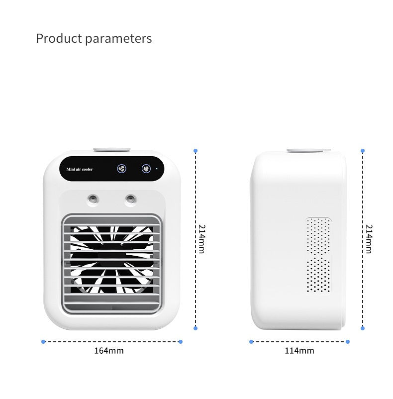 Camping Fan Air Conditioner Air Cooler Fan Water Cooling Fan Air Conditioning For Room Office Portable Air Conditioner Cars