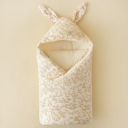 Newborn Bunny Quilted Wrap