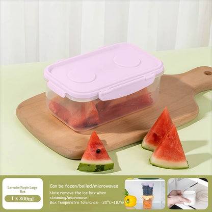 Silicone Freezer Food Containers