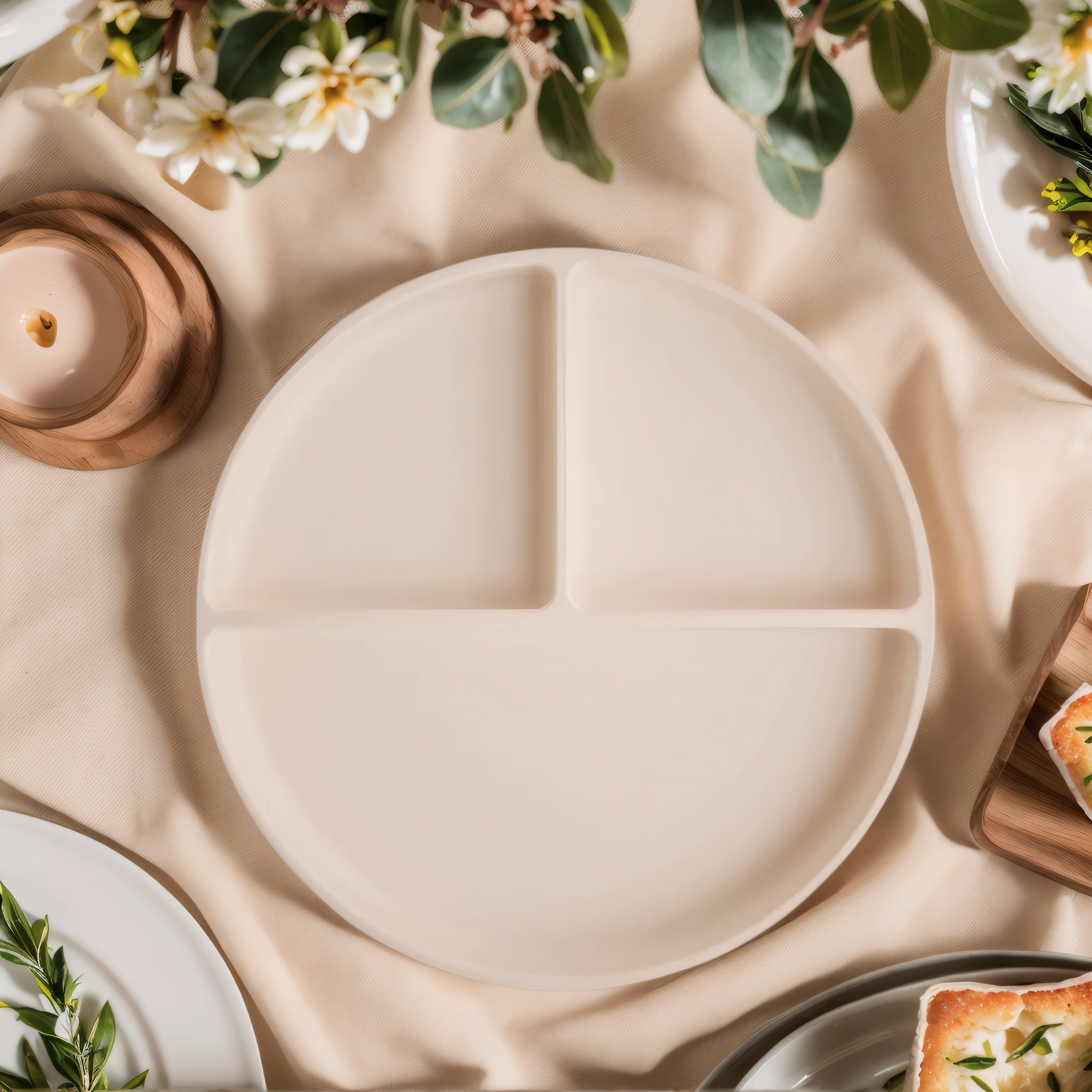 Silicone Suction Plate Baby tableware