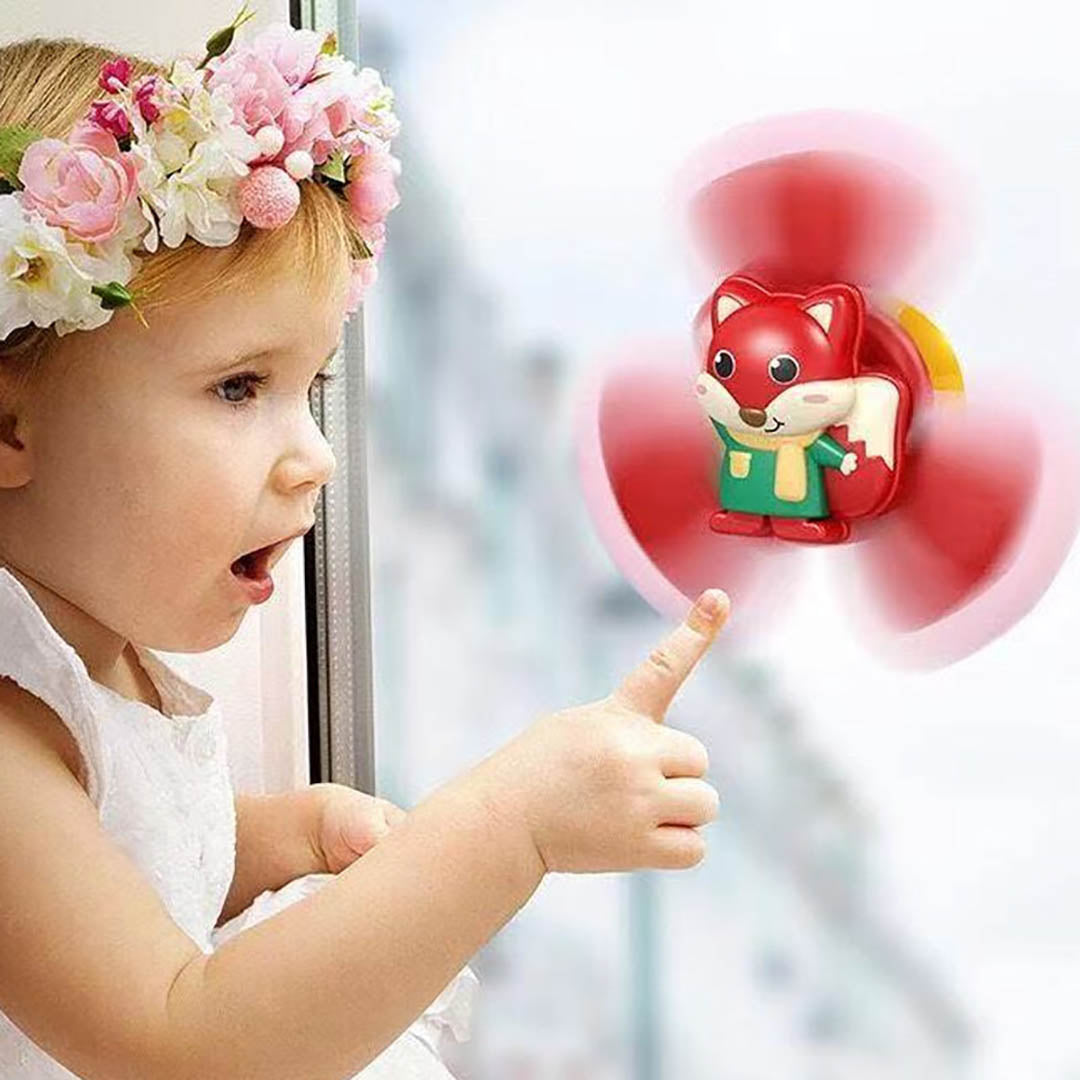 Spinning Suction Cup Toy – Engaging Sensory Play for Babies