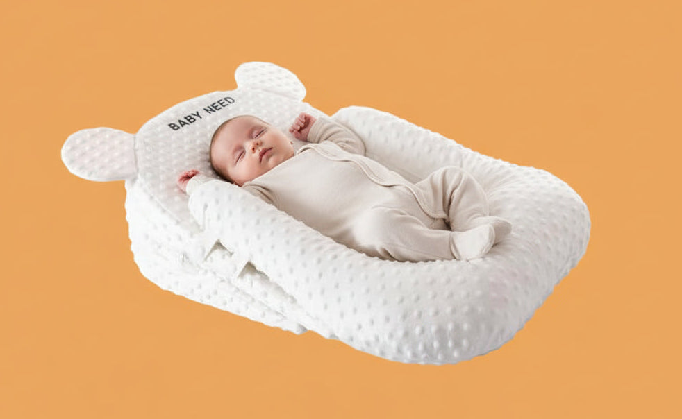 Baby Feeding Pillow - Pure White product view