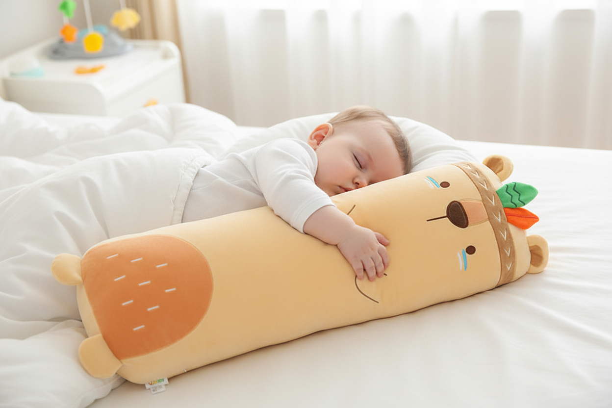 CuddleStripe™ Baby Plush Hug Pillow
