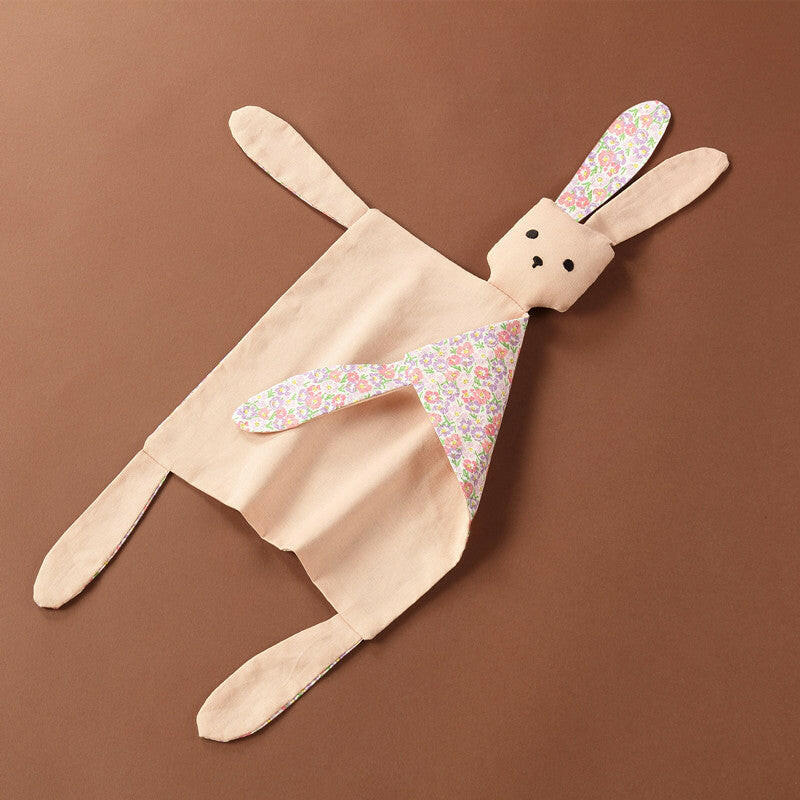 Hand-made Baby Sleep Comfort Towel & Soft Bunny Doll