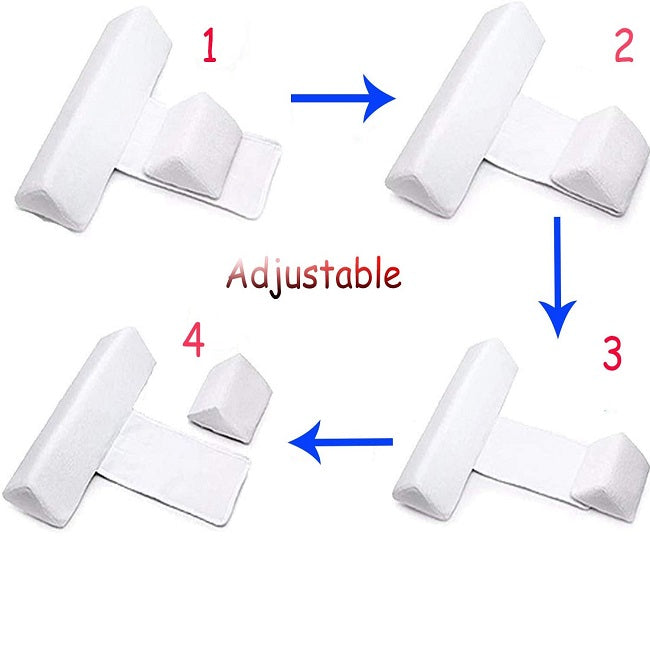 Newborn Baby Side Support Pillow Wedge with Removable Cover