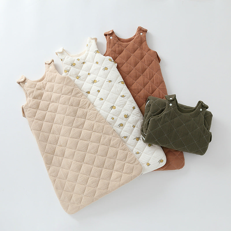 Quilted Baby Sleep Sack Vest