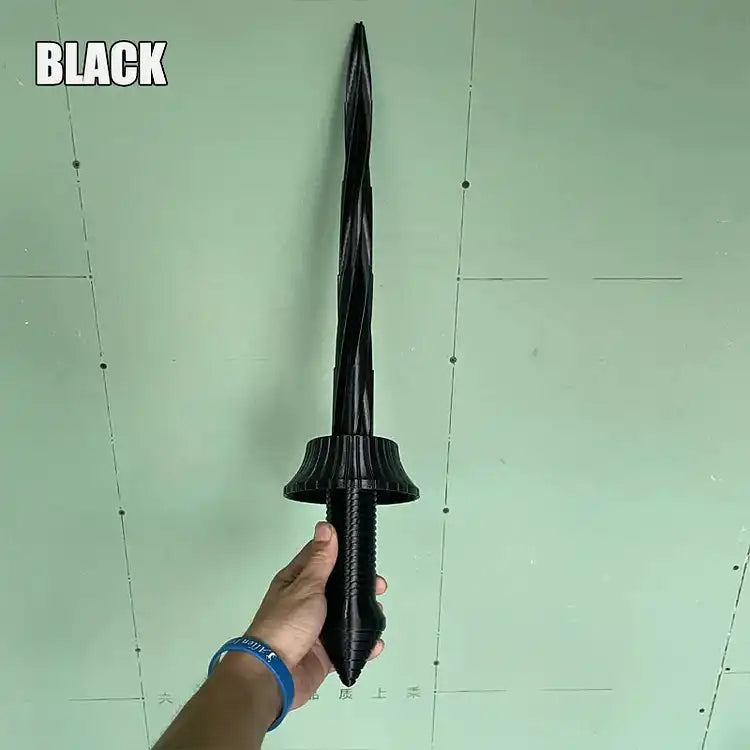 3D Printed Tellscopic Sword Gravity Jump Small Radish Knife Creative Mini Decompression Toy Funny Carrot Knifes Model For Kids Birthday Gift toys - MEACAOFG