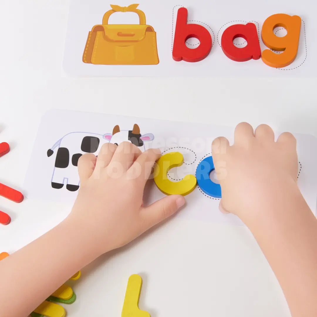 Toddlers Alphabet Puzzle - Spelling starts here!