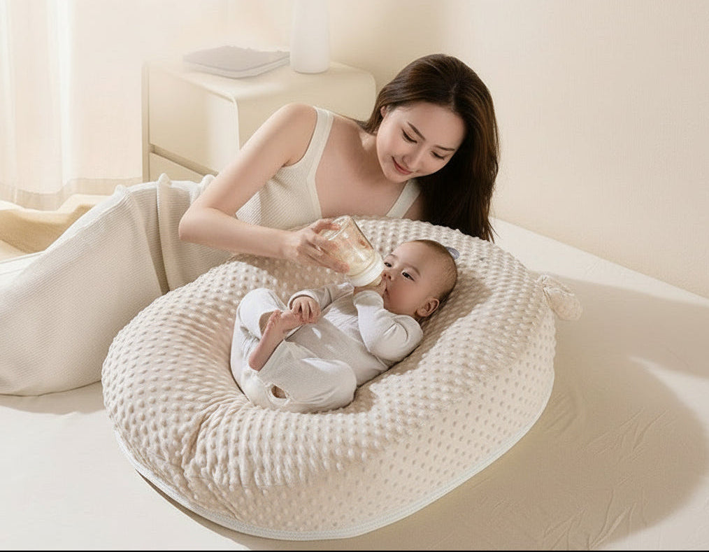 Anti-Spill & Reflux-Friendly Baby Support Pillow