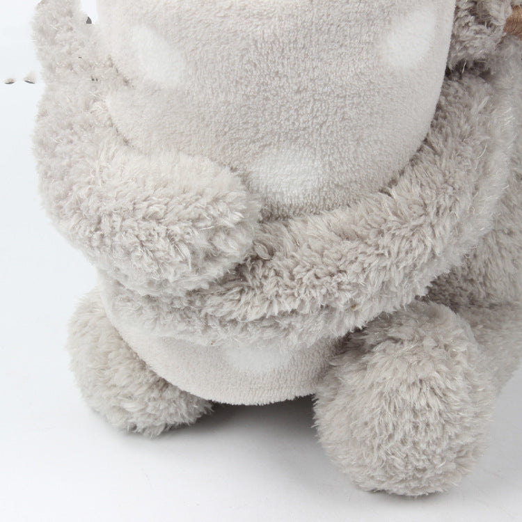 Plush Rabbit Comfort Blanket