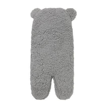 Plush Lamb Baby Swaddling Sleeping Bag