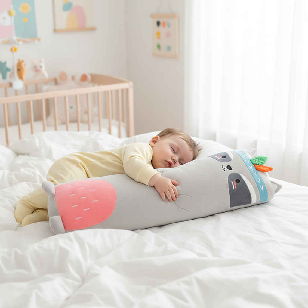 CuddleStripe™ Baby Plush Hug Pillow