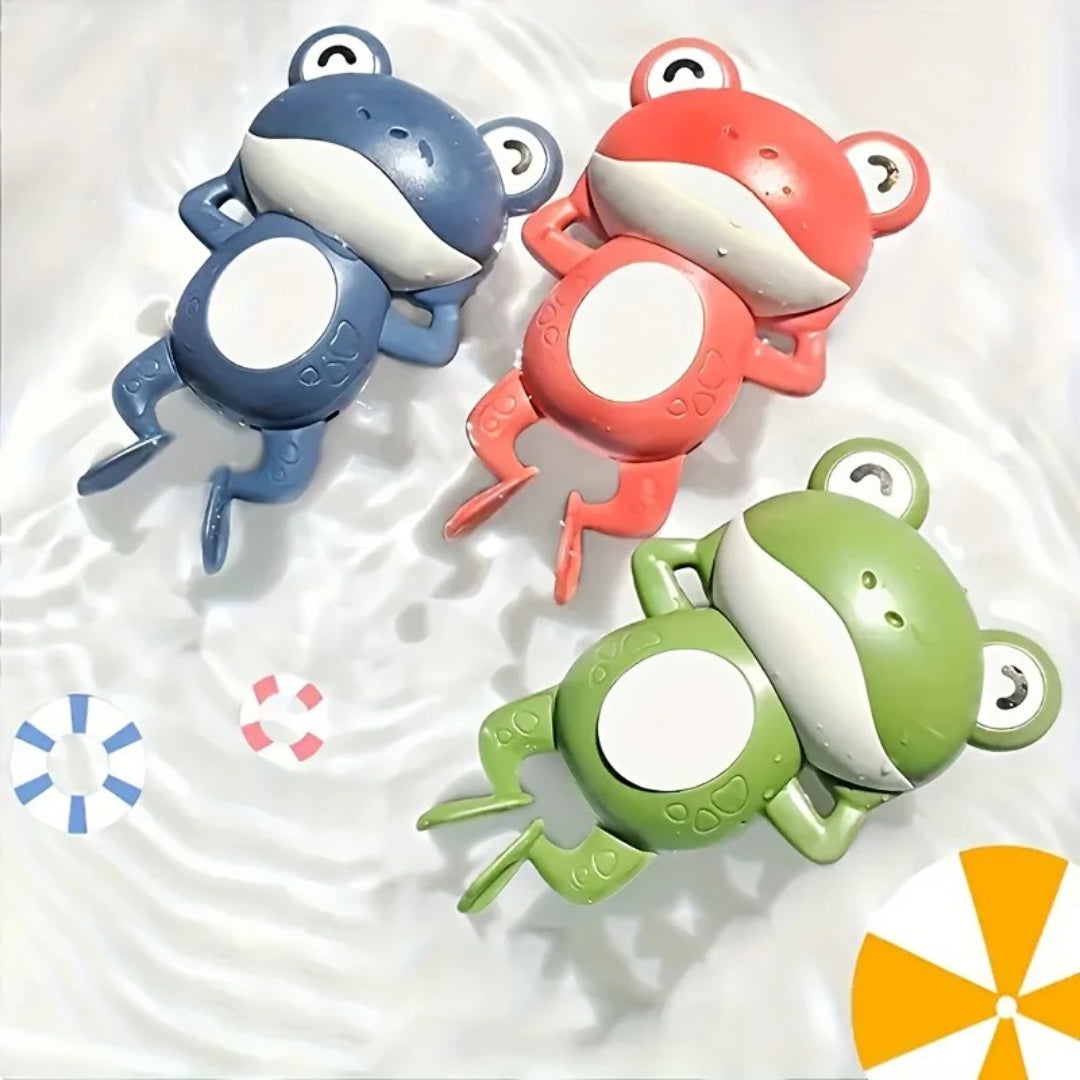 Non-Toxic Frog-Shaped Bath Toy - Fun Water Play for Kids