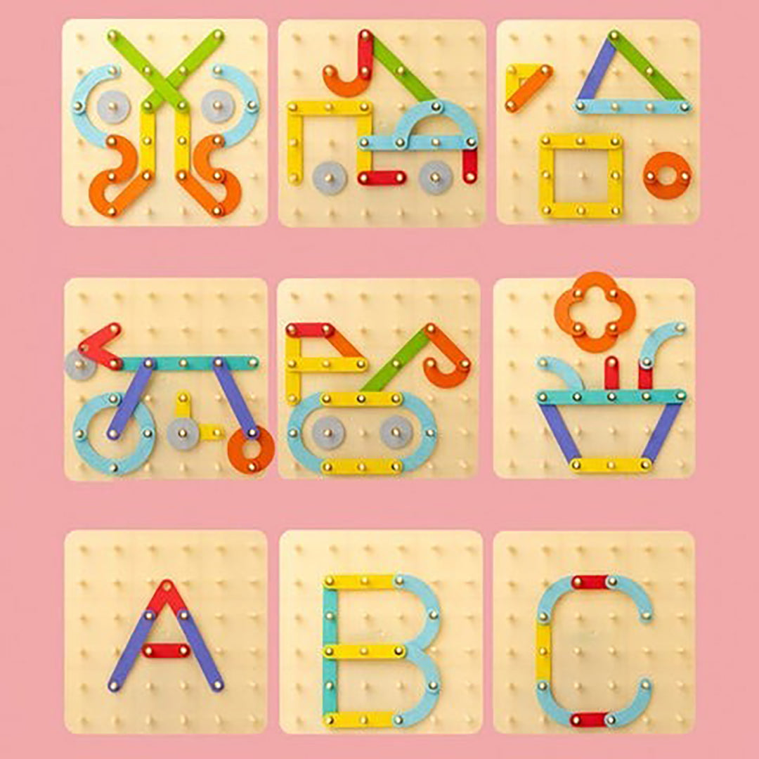 Montessori Puzzle Board – Inspiring Creative Play and Thinking for Kids