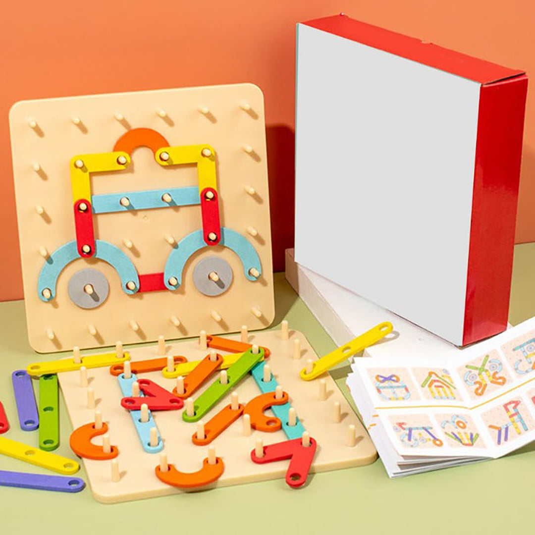 Montessori Puzzle Board – Inspiring Creative Play and Thinking for Kids