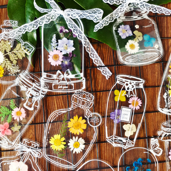 Garden Artwork Sealer - Large - Flower vase design product view