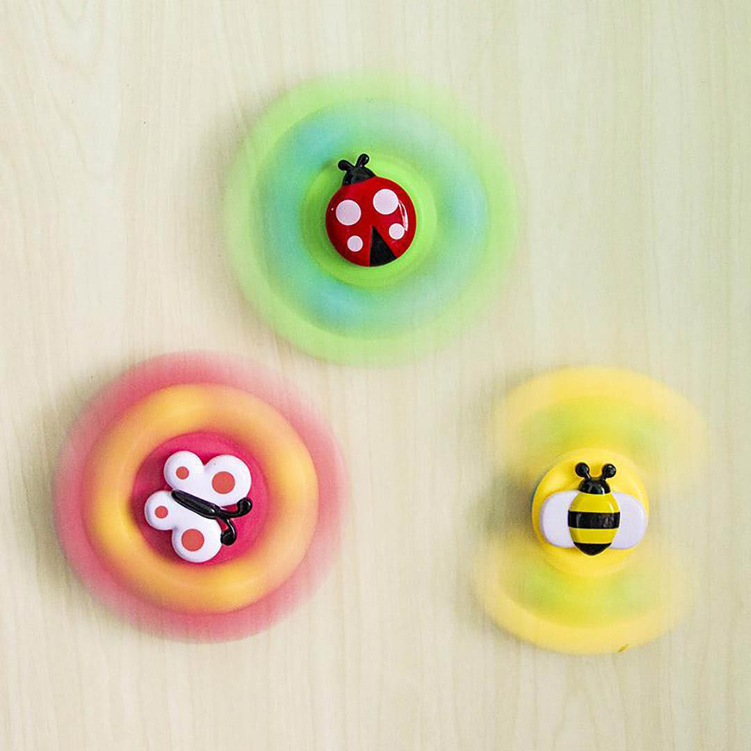 Spinning Suction Cup Toy – Engaging Sensory Play for Babies