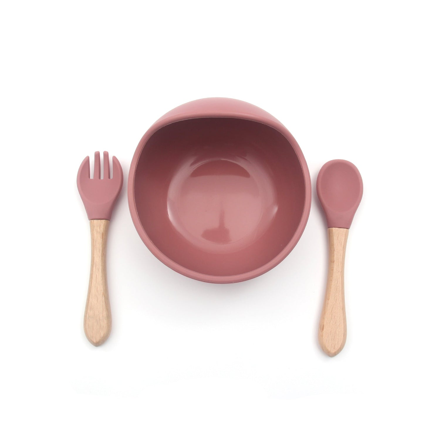 Silicone Feeding Bowl & Utensil Set