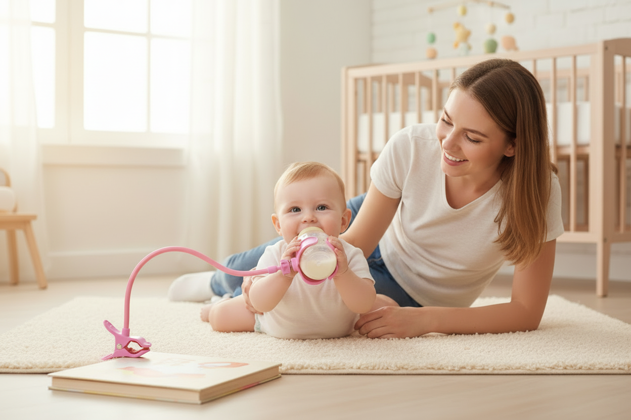 EasyFeed™ Hands-Free Adjustable Baby Bottle Holder