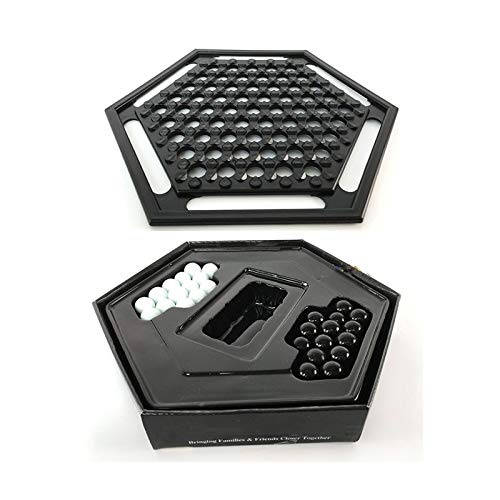 Chess Sets Chess Board Game Table Games Abalone Family Board Game Intellectual Development Desktop Party Home Marble Strategy Game for Children Kids Chess Board Game Set-WEIQUEEN