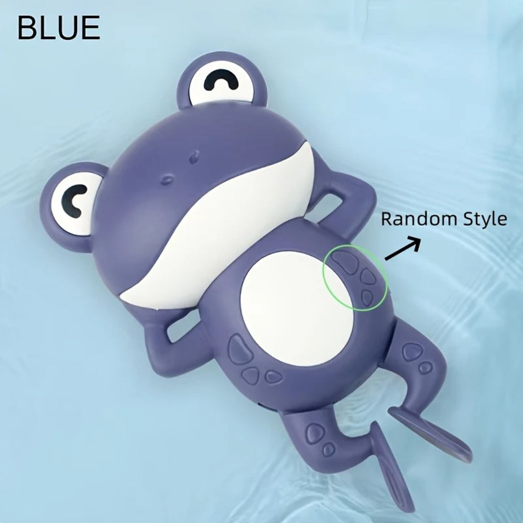 Non-Toxic Frog-Shaped Bath Toy - Fun Water Play for Kids