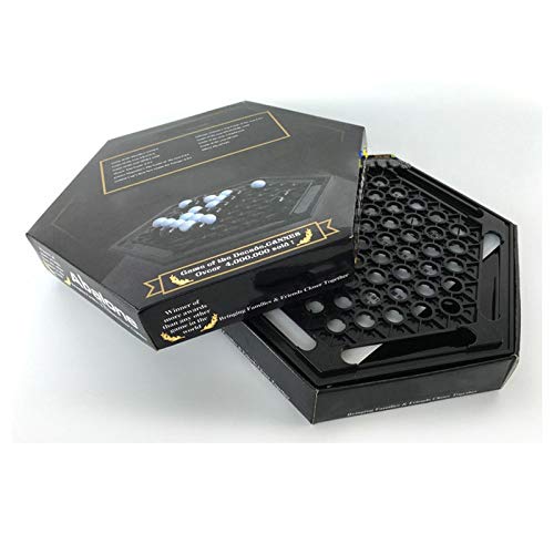 Chess Sets Chess Board Game Table Games Abalone Family Board Game Intellectual Development Desktop Party Home Marble Strategy Game for Children Kids Chess Board Game Set-WEIQUEEN