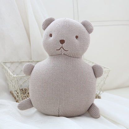 Knitted Animal Soft Toy