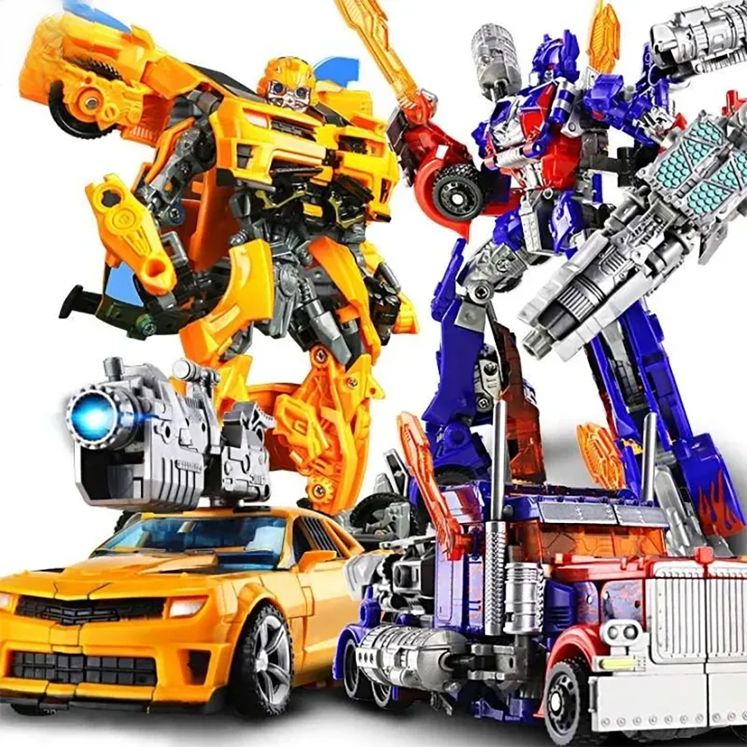 Transforming Toy Robot for Kids