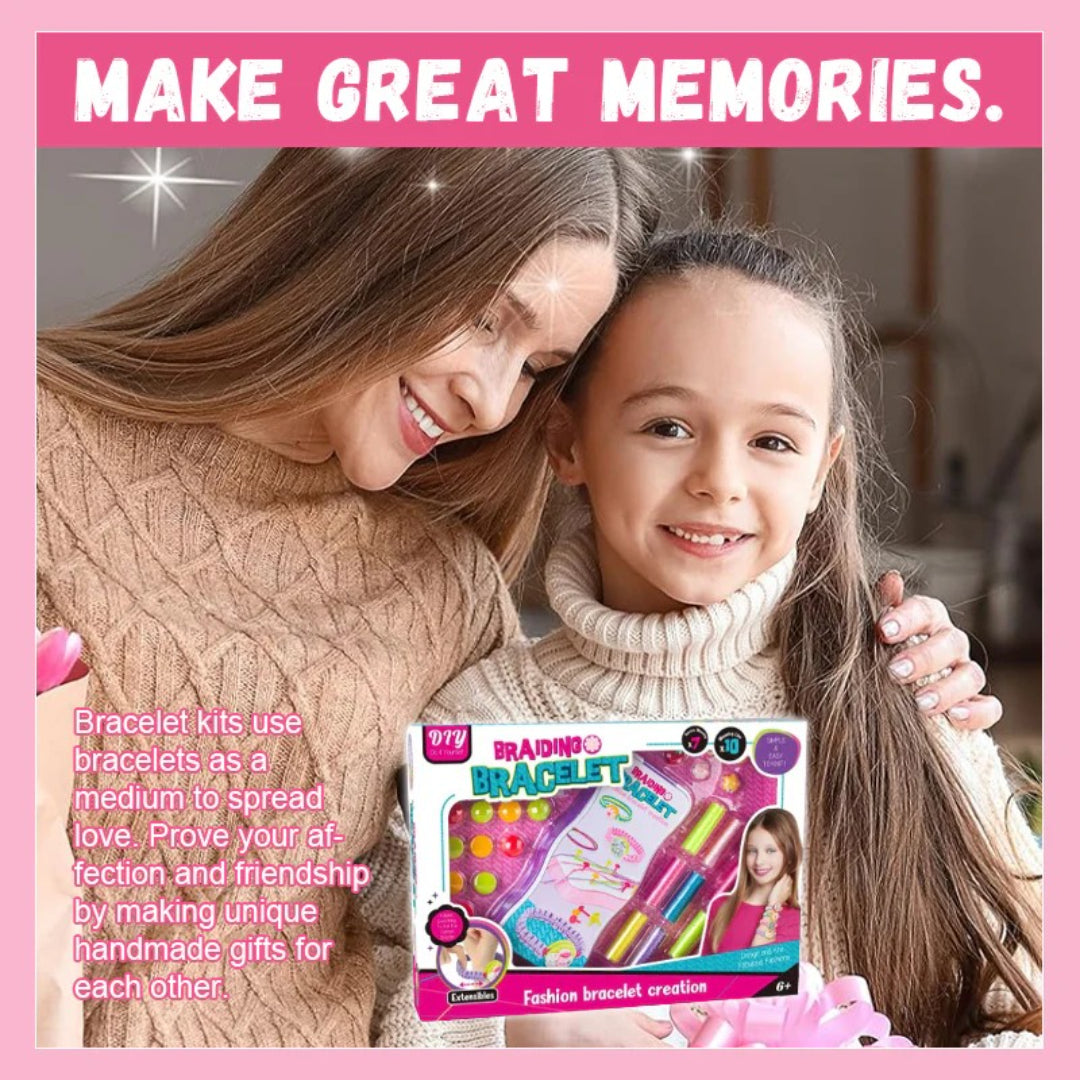 DIY Bracelet Weaving Kit - Craft Your Own Unique Bracelets