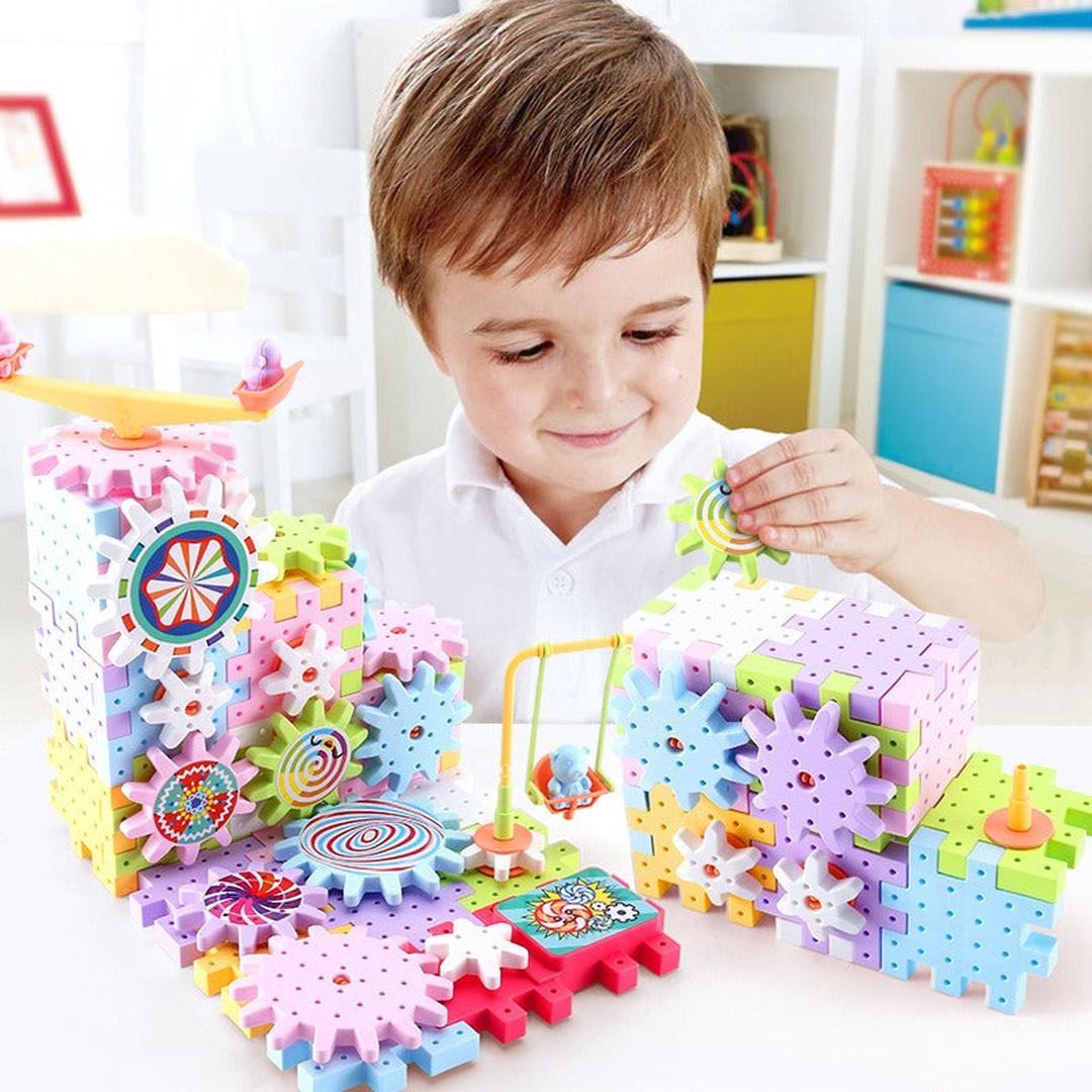 Spinning Building Blocks – Imaginative Play Toy