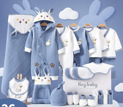 26-Piece Premium Cotton Newborn Baby Gift Set