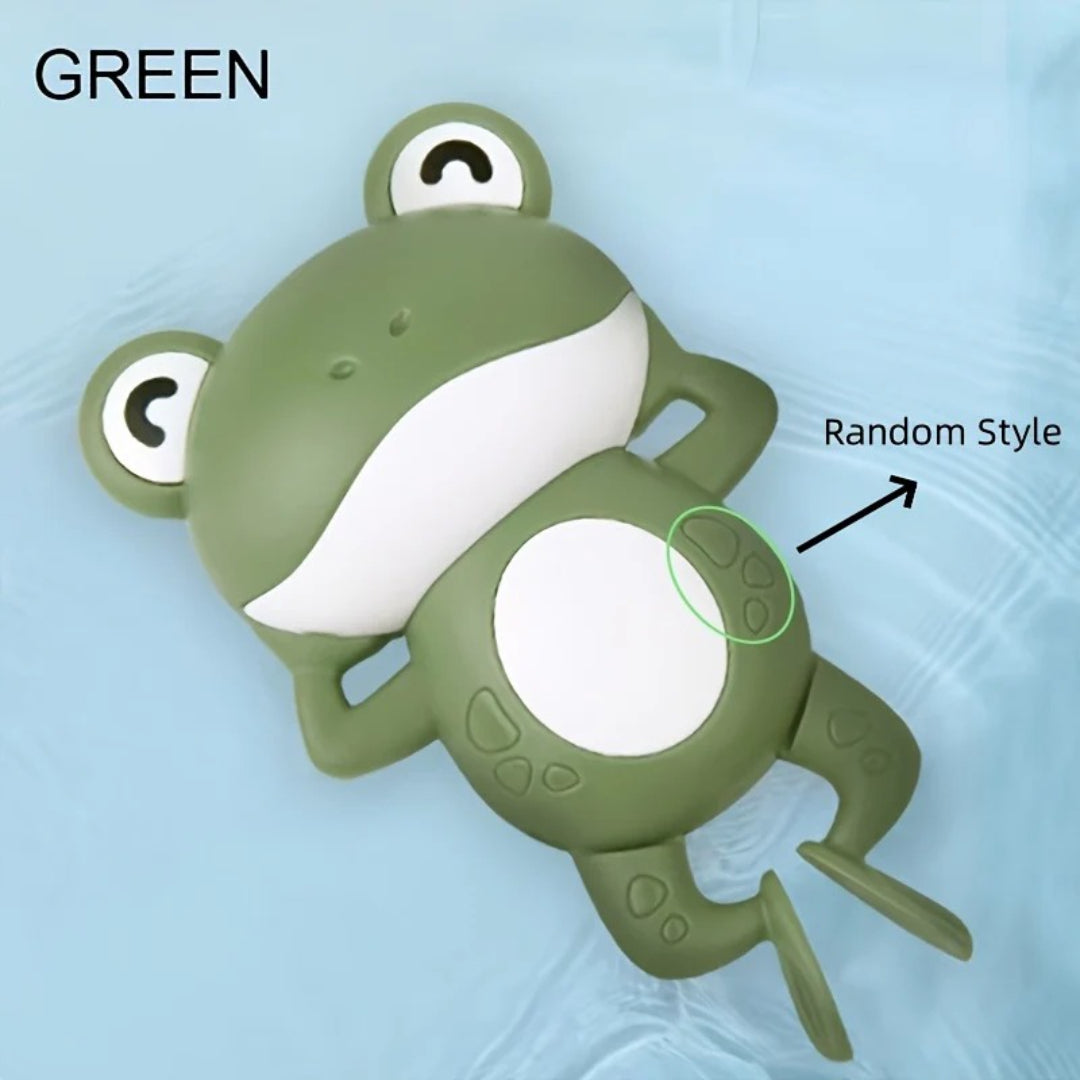 Non-Toxic Frog-Shaped Bath Toy - Fun Water Play for Kids