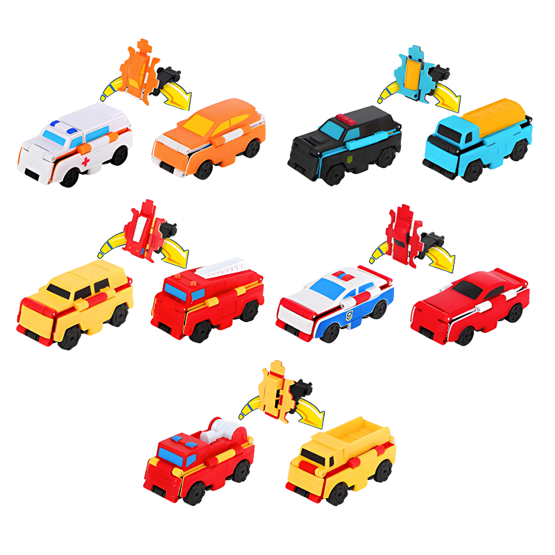 Flipracers - 3-Pack City Vehicles product view
