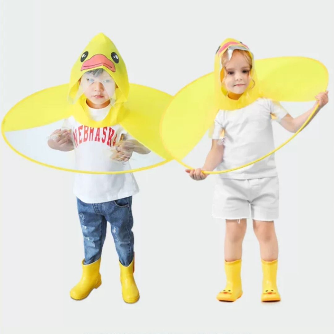 Rain Quack - Rain Quack Set (Cloak + Rain boots 27/Inner shoe length 6.3") S (Recommended height 75cm/2’5"-110cm/3‘7") produc