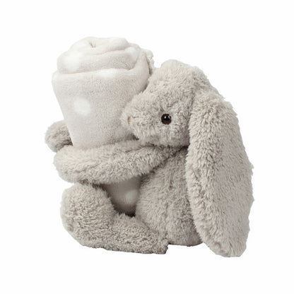 Plush Rabbit Comfort Blanket