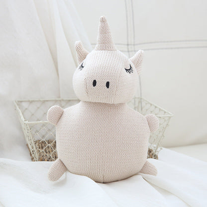 Knitted Animal Soft Toy