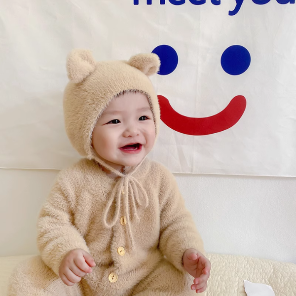 Baby Romper - Camel 8-12M (80cm) product view