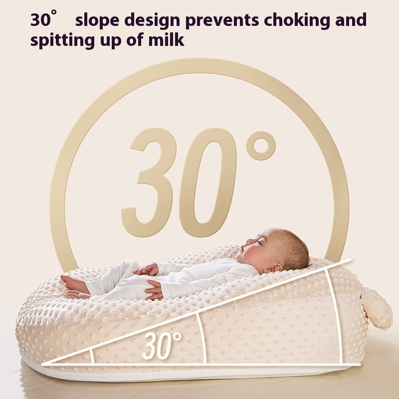 Anti-Spill & Reflux-Friendly Baby Support Pillow