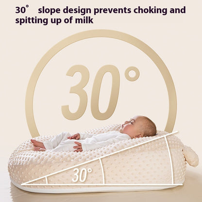 Anti-Spill & Reflux-Friendly Baby Support Pillow