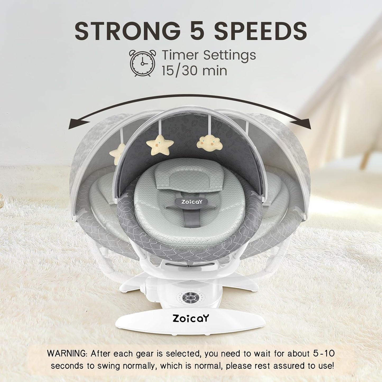 Infant Comfort Swing – Hands-Free Soothing for Everyday Moments